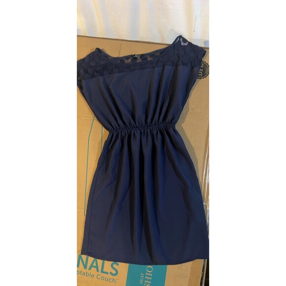 Soprano dress navy blue size xs short - Picture 1 of 2